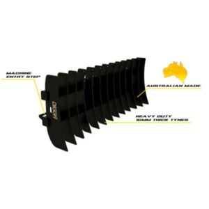 Digga-Front-Mount-Stick-Rake-suit-Euro-Hitch-SR-000032