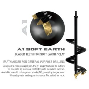 Digga-A1-Augers-Soft-Earth