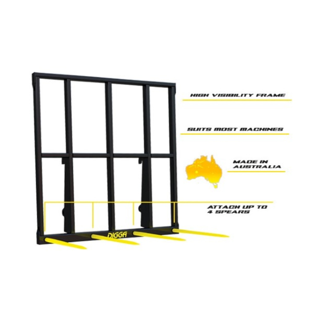 Digga-Bale-Spears-Large-Frame Digga-Bale-Spears-Large-Frame