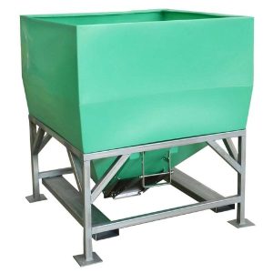 Jacky-1000L-Centre-Fast-Discharge-Bins-with-Steel-Base-JBDBF-L