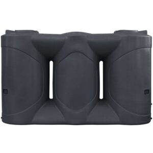 Rapid-Plas-5000L-Slimline-Rainwater-Tanks-YRSL05000-Metal-Grey