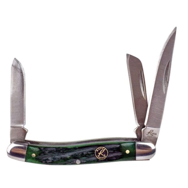 Roper-Knives-Stockman-Green-Bone-Carbon-RP0001CGB