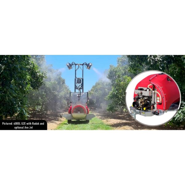 Silvan-4000L-Trailed-G2E-Supaflo-Sprayer-with-Radak-and-Optional-Avo-Jet