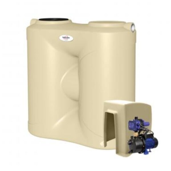 Polymaster-1050L-Slimline-Rainwater-Tank-and-Garden-Pump-PCST1050GPS