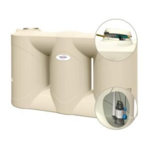 Polymaster-5000L-Slimline-Rainwater-Tank-with-Submersible -Pump-PCST5000AP