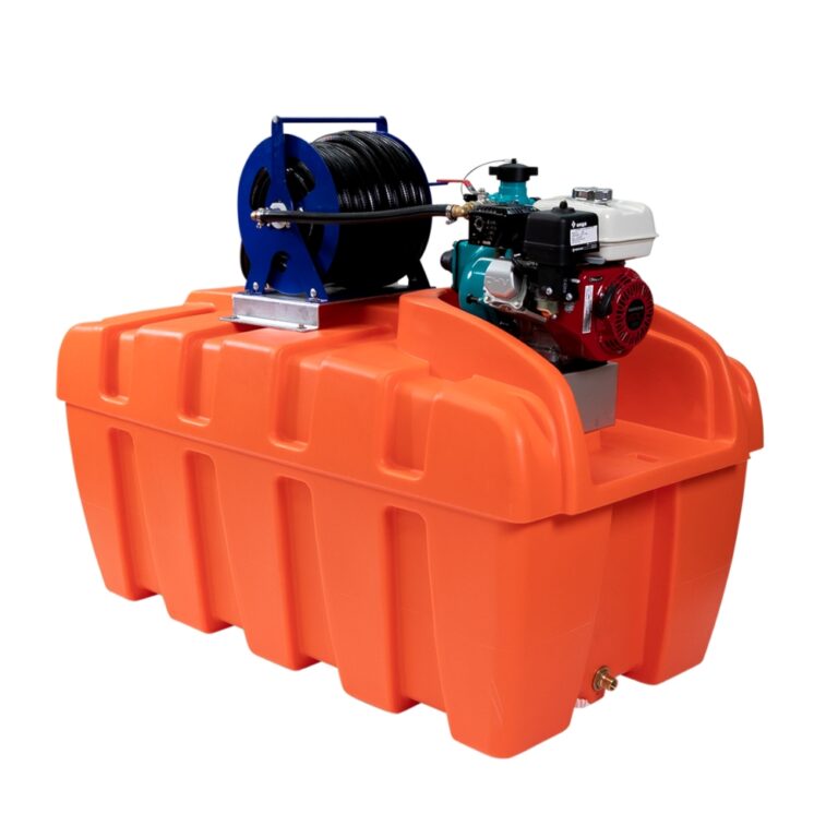 Polymaster 800L Compact Fire Fighting Slip On Unit 5.5hp Pump & Hose ...