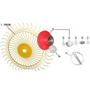 Bare-Co-Rake-Wheel-Tines-Hub