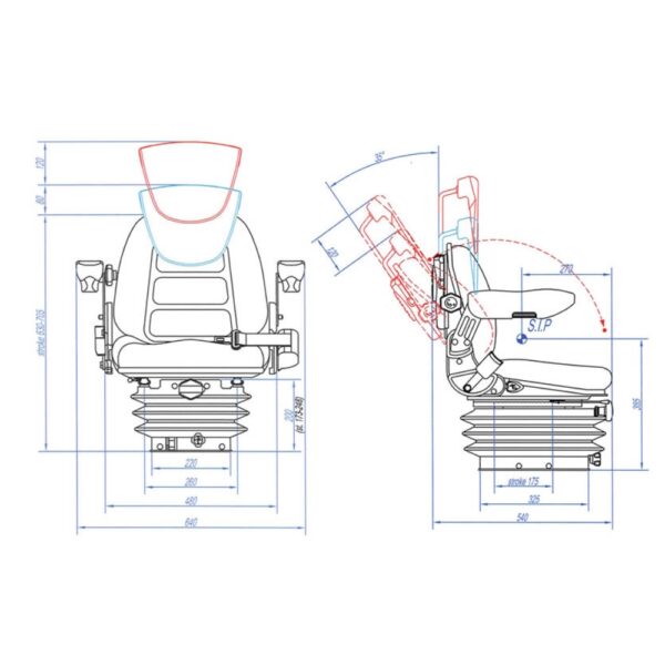 Bare-Co-Weather-Resistant-Low-Back-Suspension-Seat-B9646