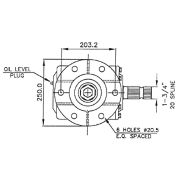 Bare-Co-Agricultural-Gearboxes-130hp-Long-Shaft-Gearboxes